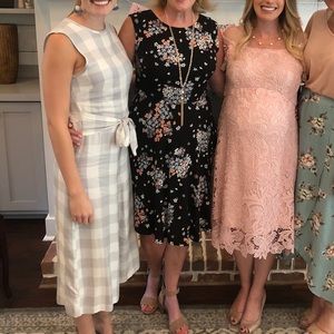 {ASOS} Grey & White Gingham Jumpsuit